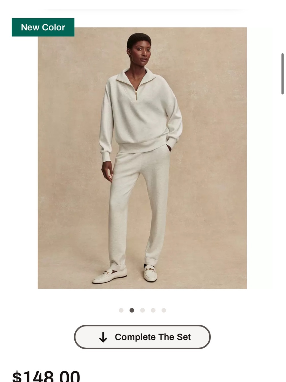 Varley L Hawley double soft sweatshirt